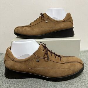Finn Comfort Leather Oxford Shoes